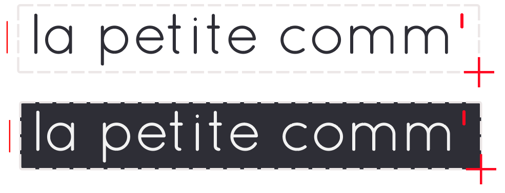 Logo LaPetiteComm' + Version Sombre